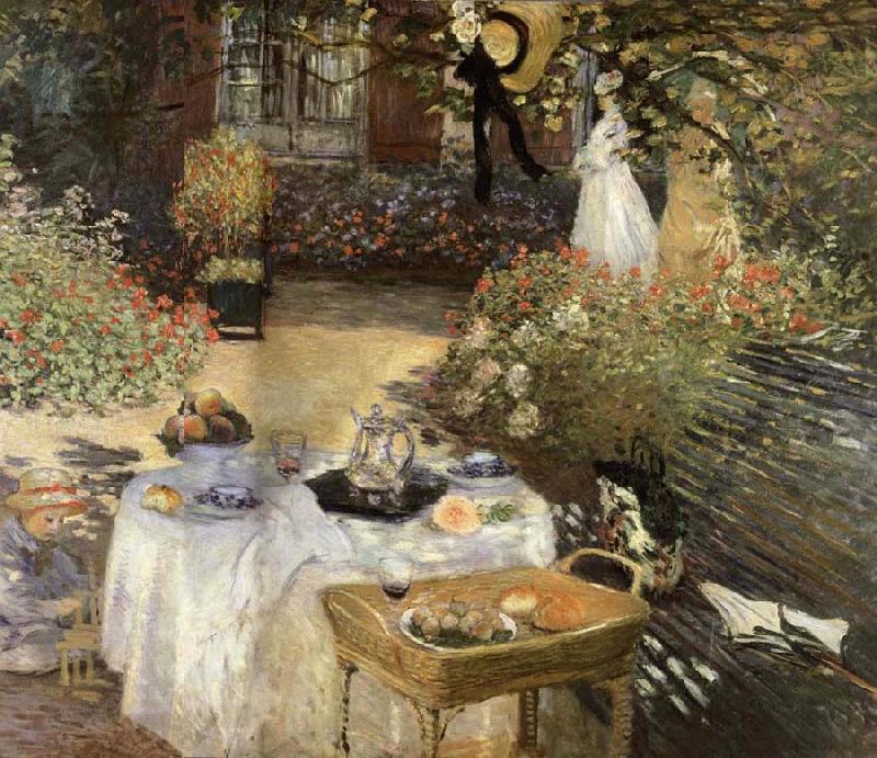Claude Monet Luncheon France oil painting art